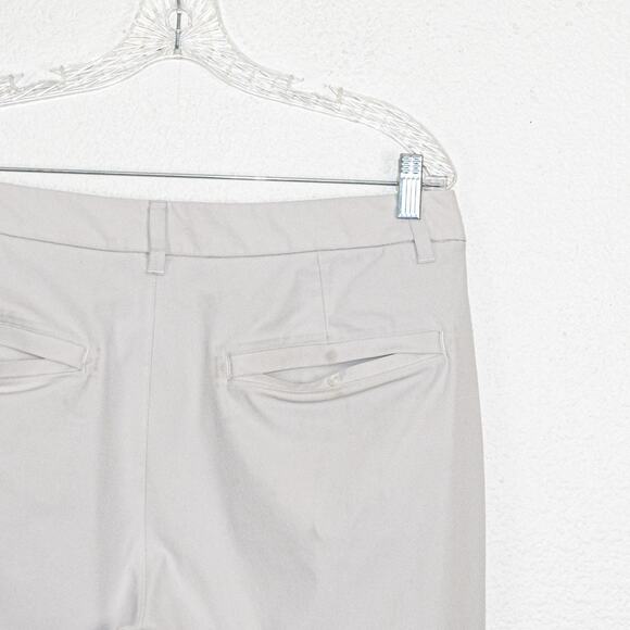 Lululemon Men's 34 ABC Slim fit Trouser Pants Warpstreme in Light Grey - Picture 9 of 11